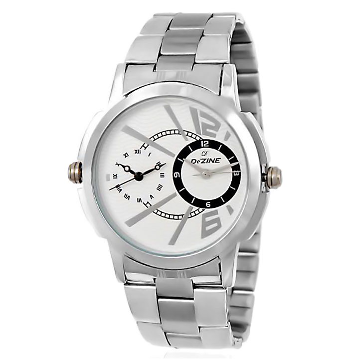 Dezine's DZ-GR090-WHT-CH Analog Men's Watch at Best Prices - Shopclues ...