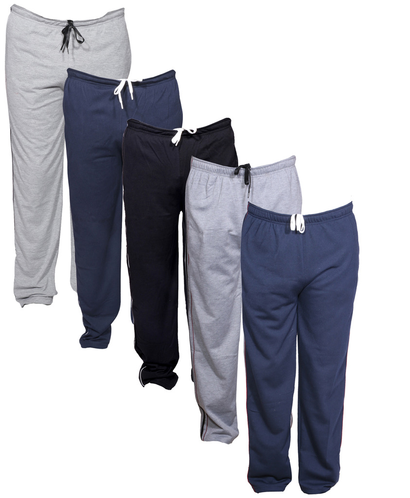 Buy Indistar Men's Premium 3 Cotton and 2 Warm Wollen Lower/Track Pants ...