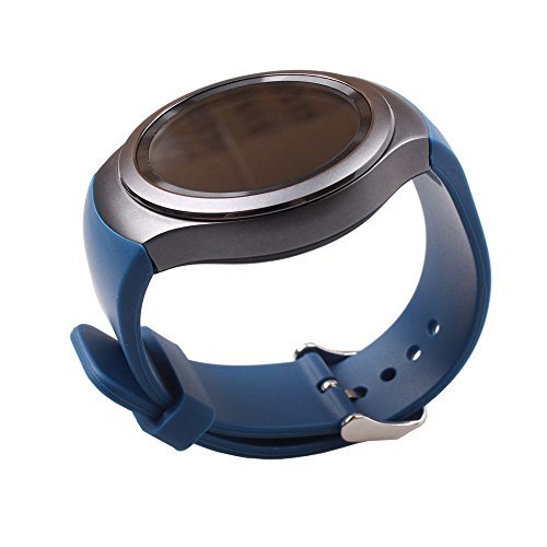 Gear S2 Watch Band, Threeeggs Replacement Plastic Rubber Silicon Watch