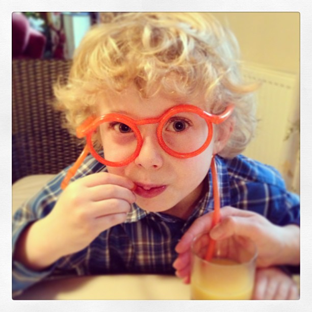 Silly Straw Glasses Kids Shaped Drinking Eyeglass Makes Crazy Adults