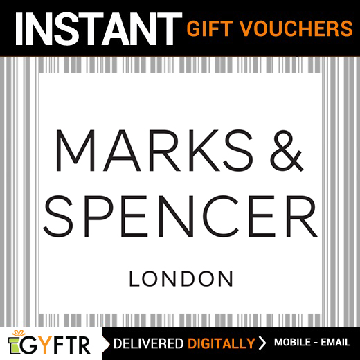 Buy Marks & Spencer GyFTR Insta Gift Voucher INR 500 Online ₹500 from