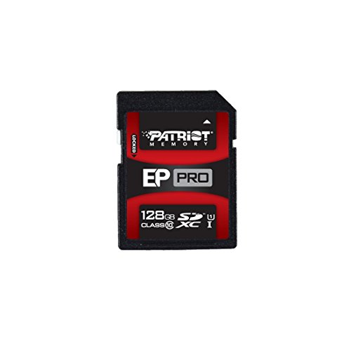 Patriot MicroSDXC 128 Go EP Series A1 V30 U3 – Jusqu'à 90 Mo/s – Idéal Smartphone, Drone, Caméra Action