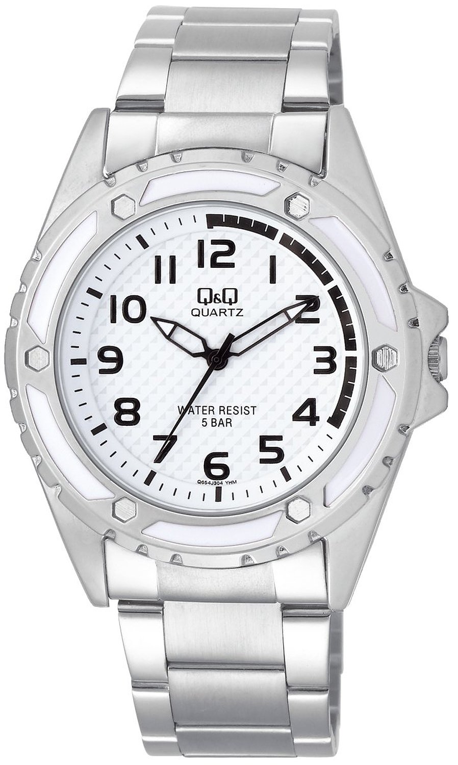 Buy Q&Q Quartz Grey Round Men Watch 100Q654J204Y Online ₹1195 from