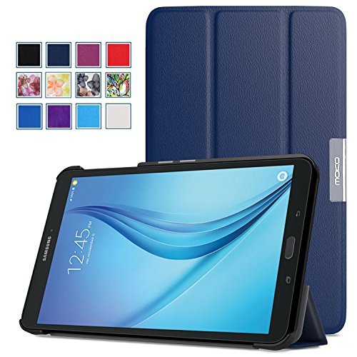 MoKo Samsung Galaxy Tab E 8.0 Case - Ultra Lightweight Slim-shell Stand ...