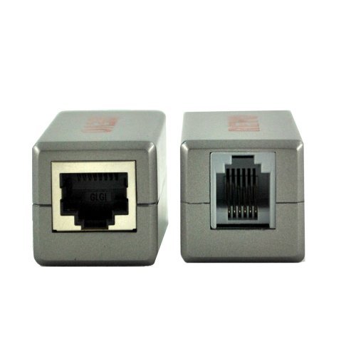 REVO America RRJ12RJ45BLN RJ12 To RJ45 Adapter (Grey)