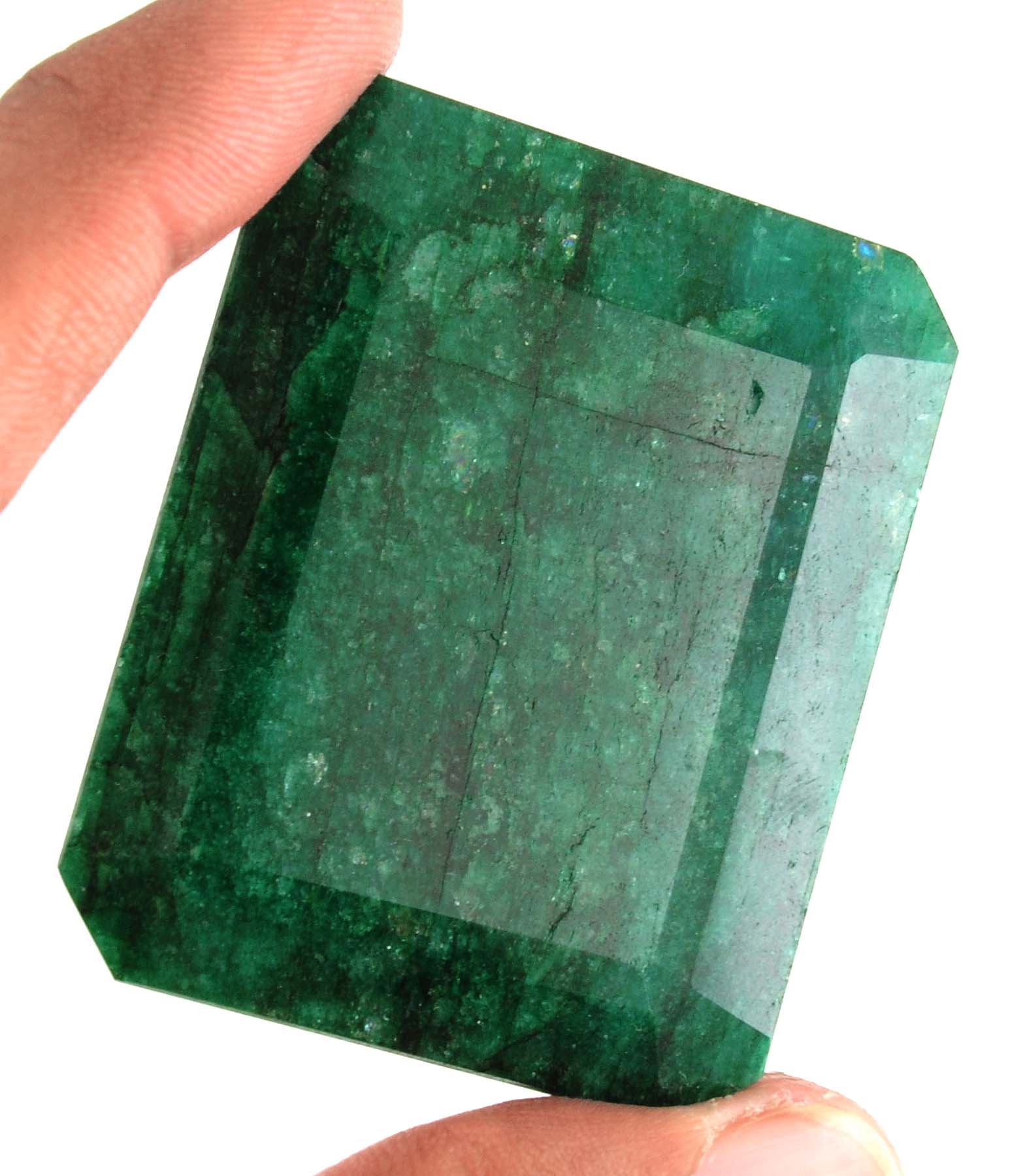 Buy 7.5 Ratti natural Green Emerald Panna Stone Online @ ₹709 from ...