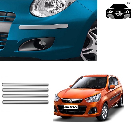 Buy Trigcars Steel Chrome Plated Bumper Protection Guard for Suzuki