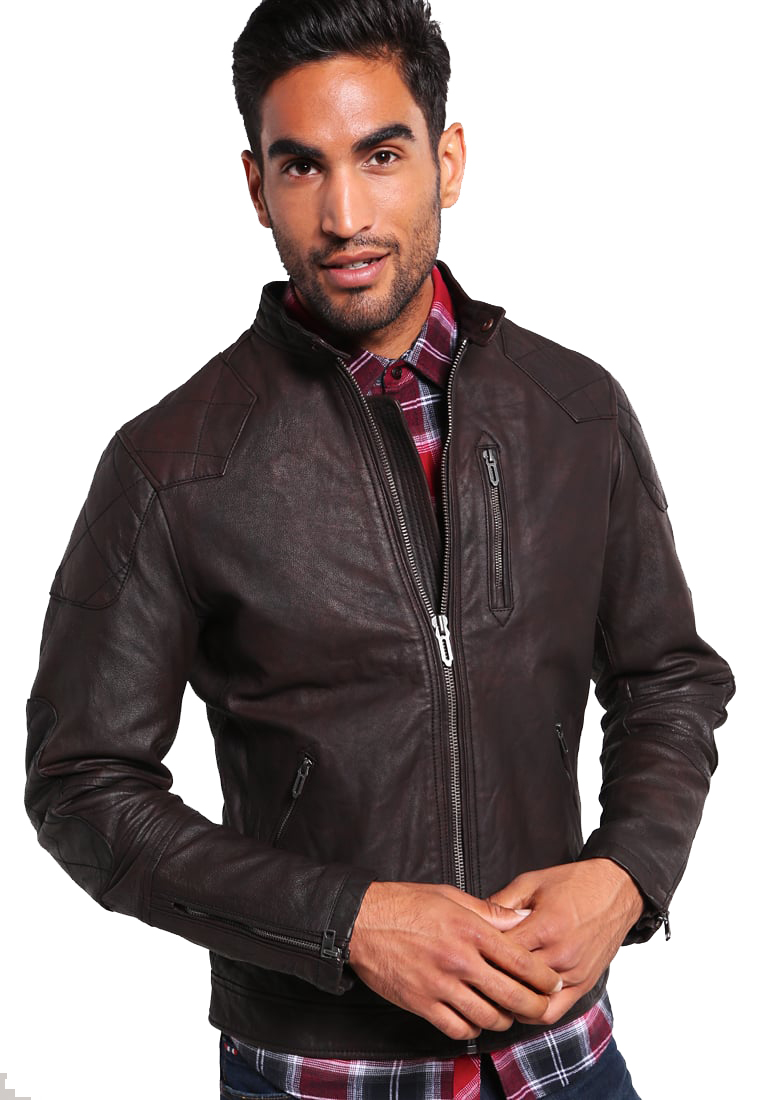 Buy Mozri Pure Genuine Leather Men's Jacket Online @ ₹7499 from ShopClues