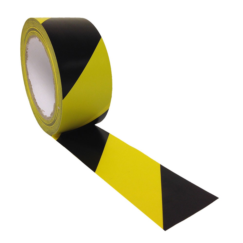 Buy 3M Hazard Warning Tape 766 Black/Yellow, 2 in x 36 yd Pack of 5 ...