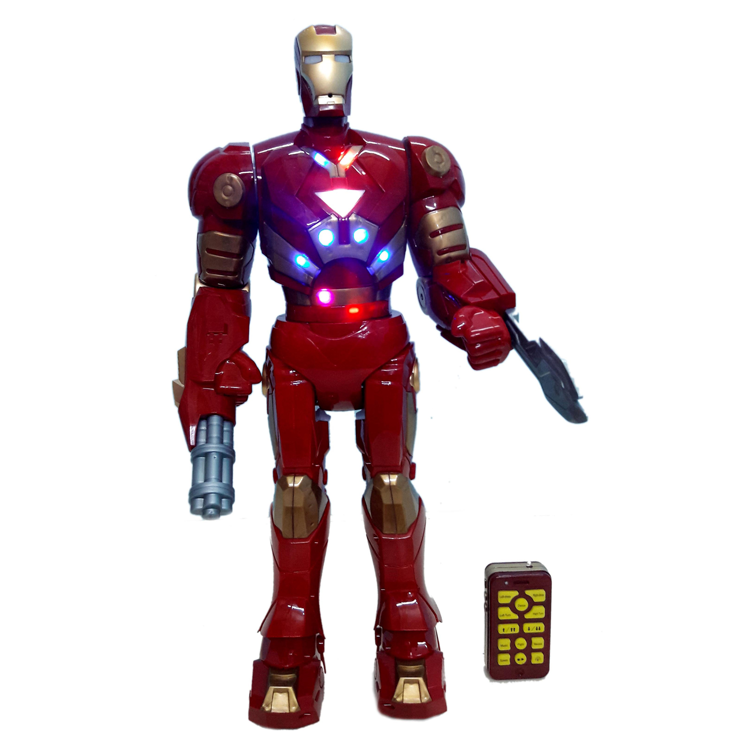 Buy Wish Kart 20 inches Iron Man Remote Control Robot Toy Online ₹2199 from ShopClues Buy Wish Kart 20 inches Iron Man Remote Control Robot Toy Online ₹2199 from ShopClues