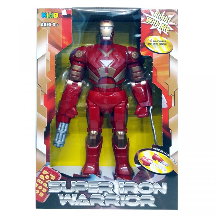 Buy Wish Kart 20 inches Iron Man Remote Control Robot Toy Online
