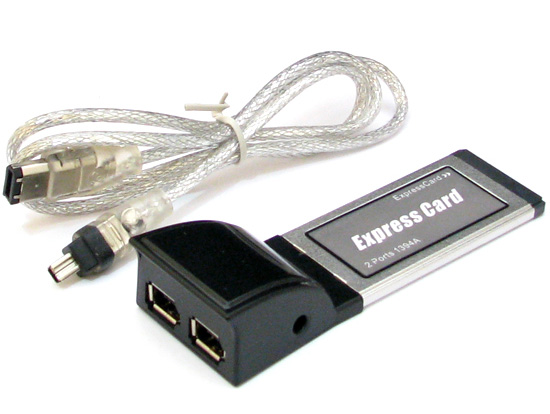PCMCIA Firewire IEEE 1394 Express Card ExpressCard 34 Adapter