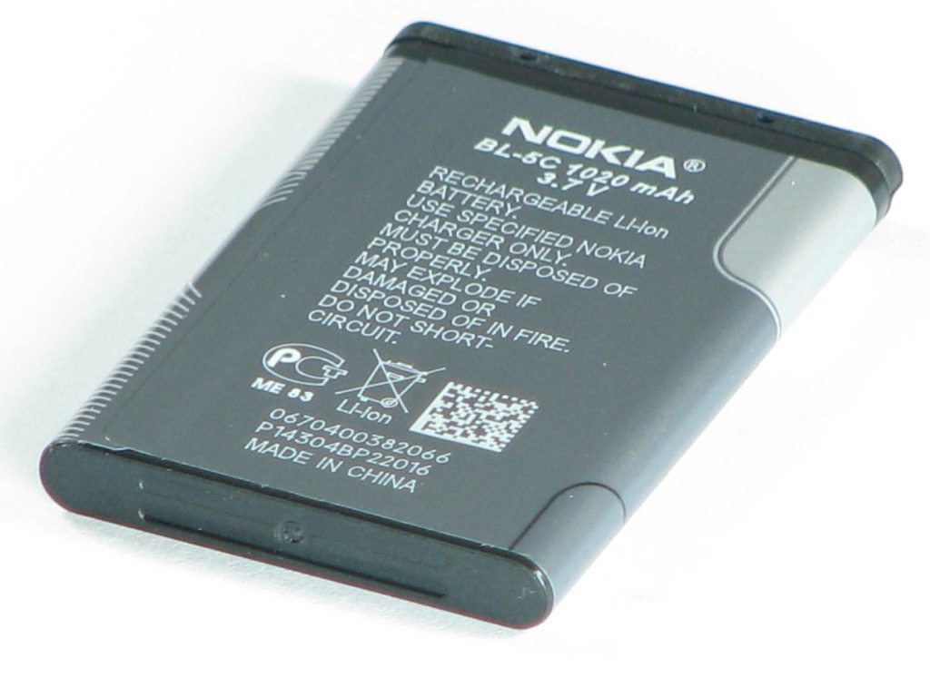 Nuova batteria OEM BL-5C BL5C per Nokia 1100 1600 2112 3100