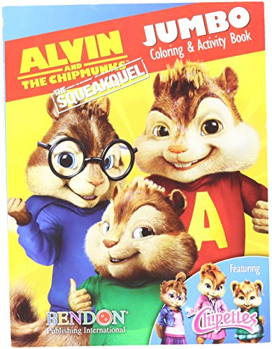 Buy Alvin & the Chipmunks Jumbo Coloring & Activity Book Online @ ₹2303 ...