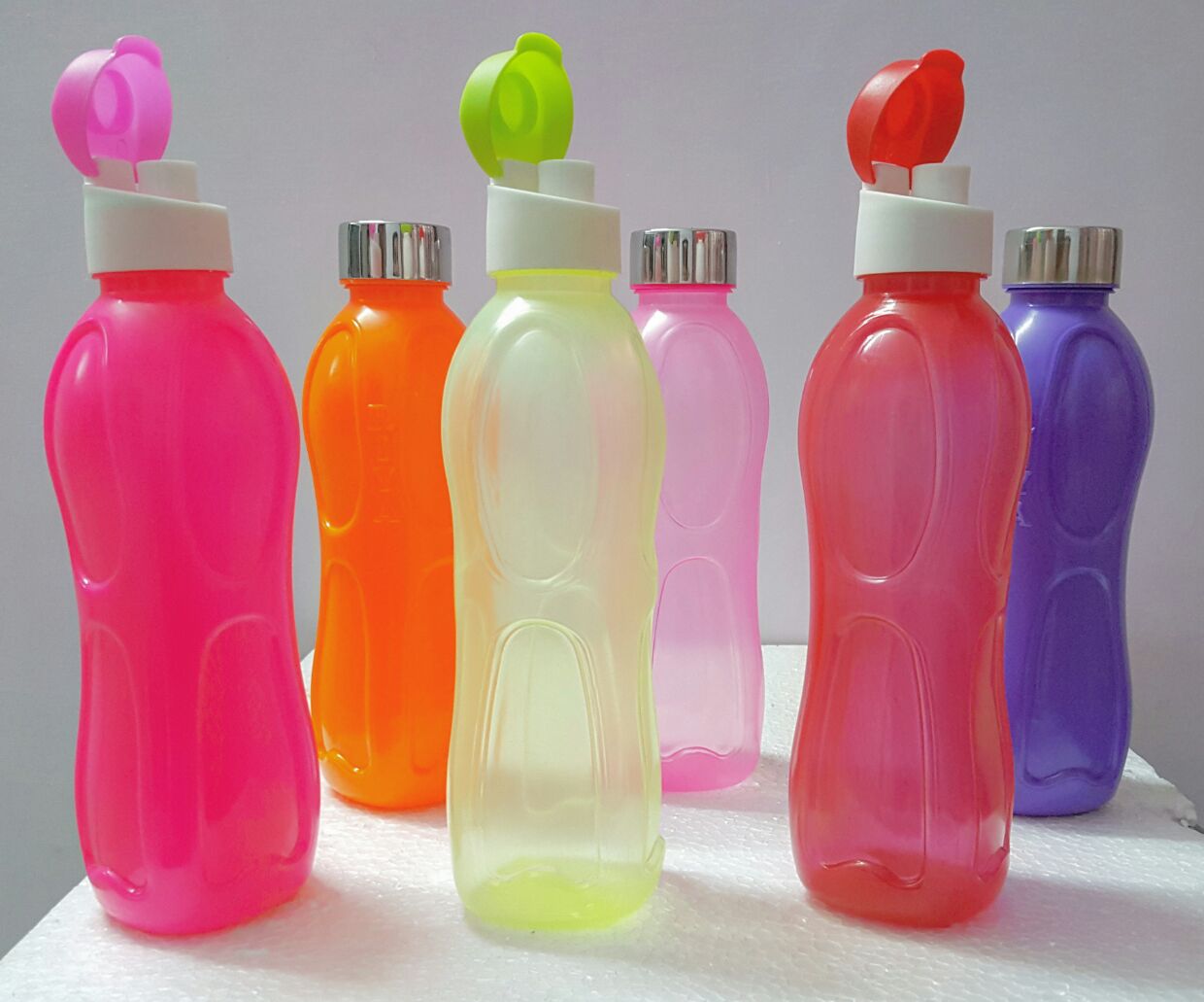 Buy SATYA 1200 ml Refrigerator Plastic Water Bottles- Set of 6 ...