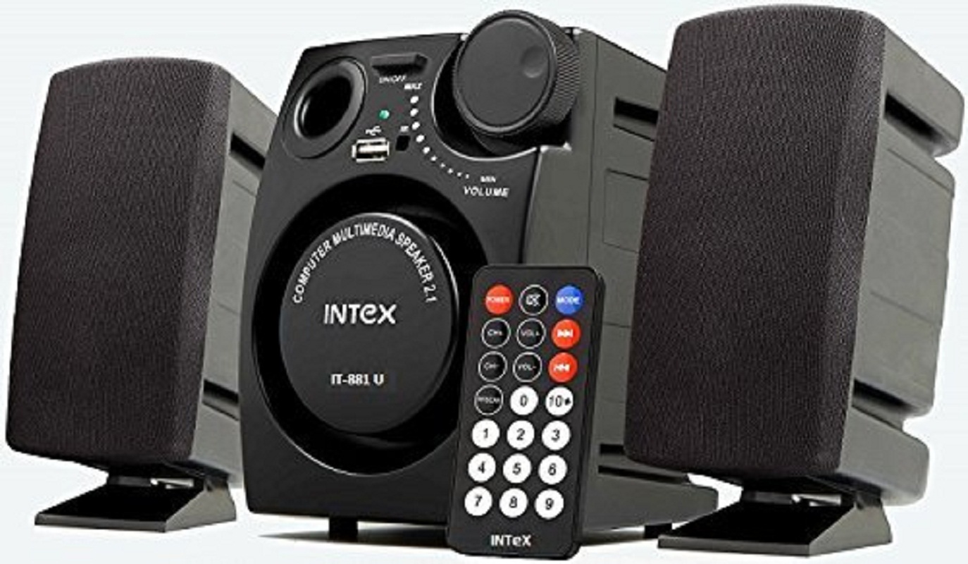 Buy Intex IT881U 2.1 Channel Computer Multimedia home theater Speakers Online ₹1069 from