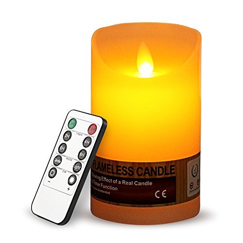 Buy LED Flameless Candle with Remote Control By BatteryPowered Online