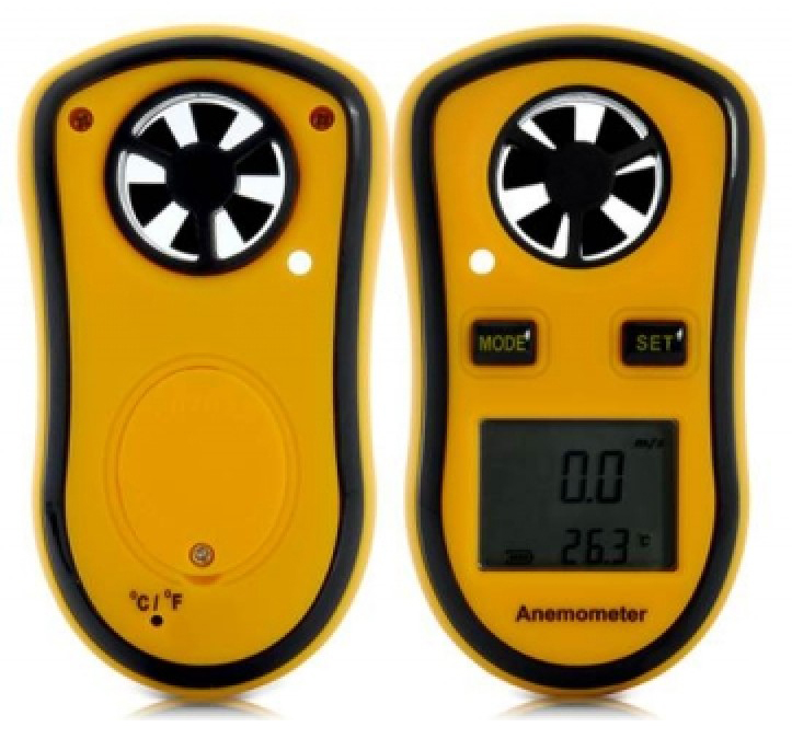 Gadget Hero's Digital LCD Pocket Anemometer Wind Speed Meter ...