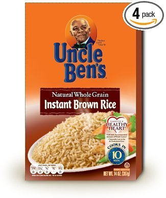 Buy Uncle Ben's Natural Whole Grain Instant Brown Rice 14 Oz (Pack of 4 ...
