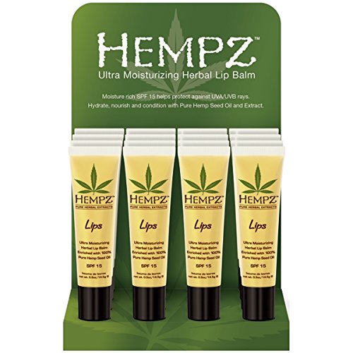 Buy Hempz Lip Balm Display, 0.44 Ounce, 16 Count Online ₹8781 from