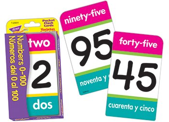 Buy Numbers 0-100/Numeros del 0 al 100 Pocket Flash Cards Online ...