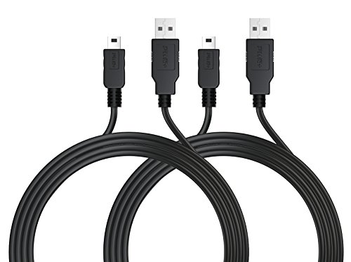 Buy Pwr Pack Of 2 Extra Long 10 Ft Sony Ps3 Usb Cable Controller Charging Cord For Playstation 8831