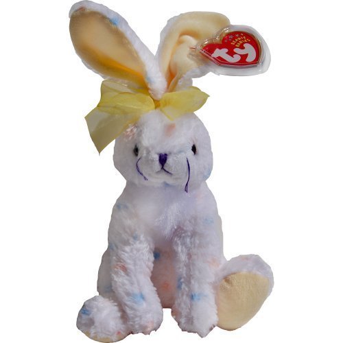 Buy Carrots the Spotted White Easter Bunny Rabbit - Ty Beanie Babies by