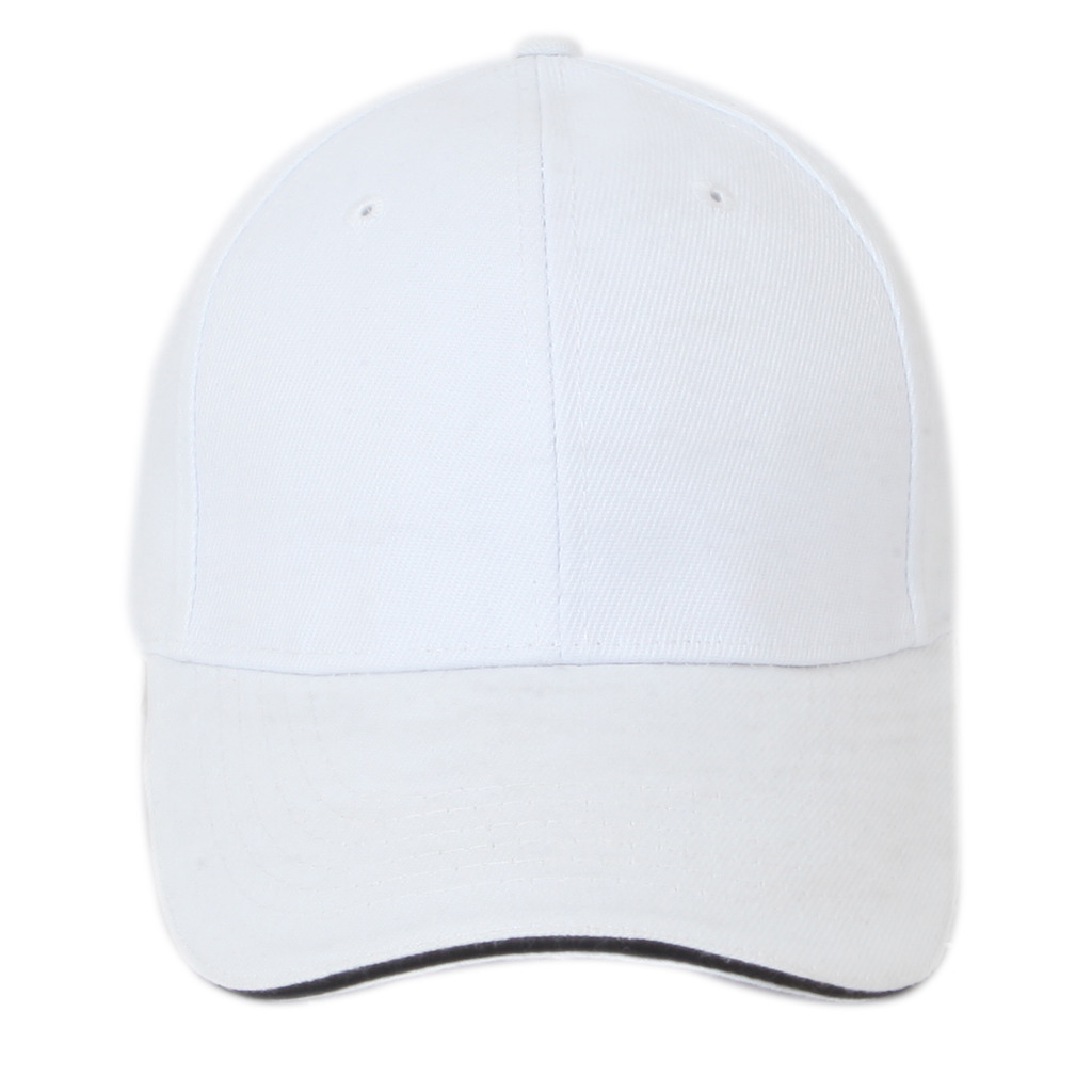 Buy ILU White caps for men mens womens Baseball cap Hip Hop snapback ...