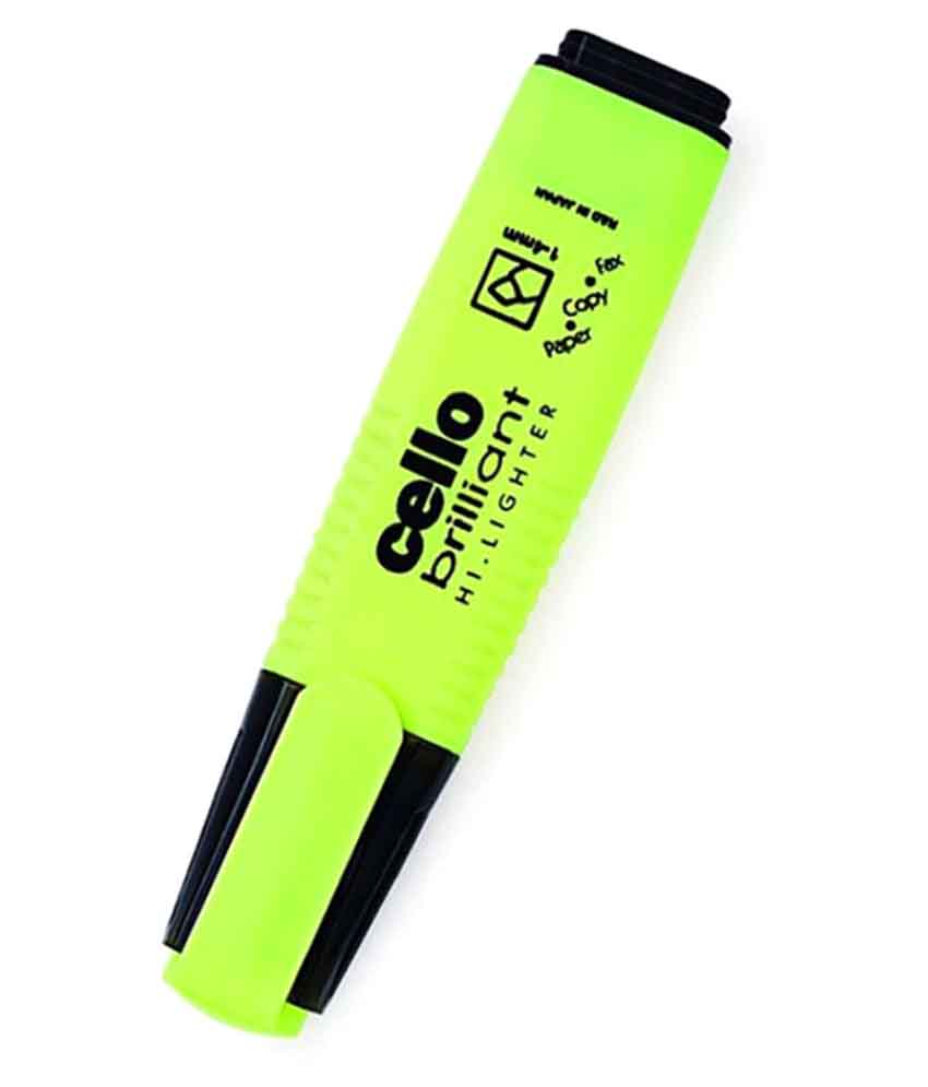 Buy Cello BH 1 Assorted/Multicolour Cello Briliant Highlighter Online