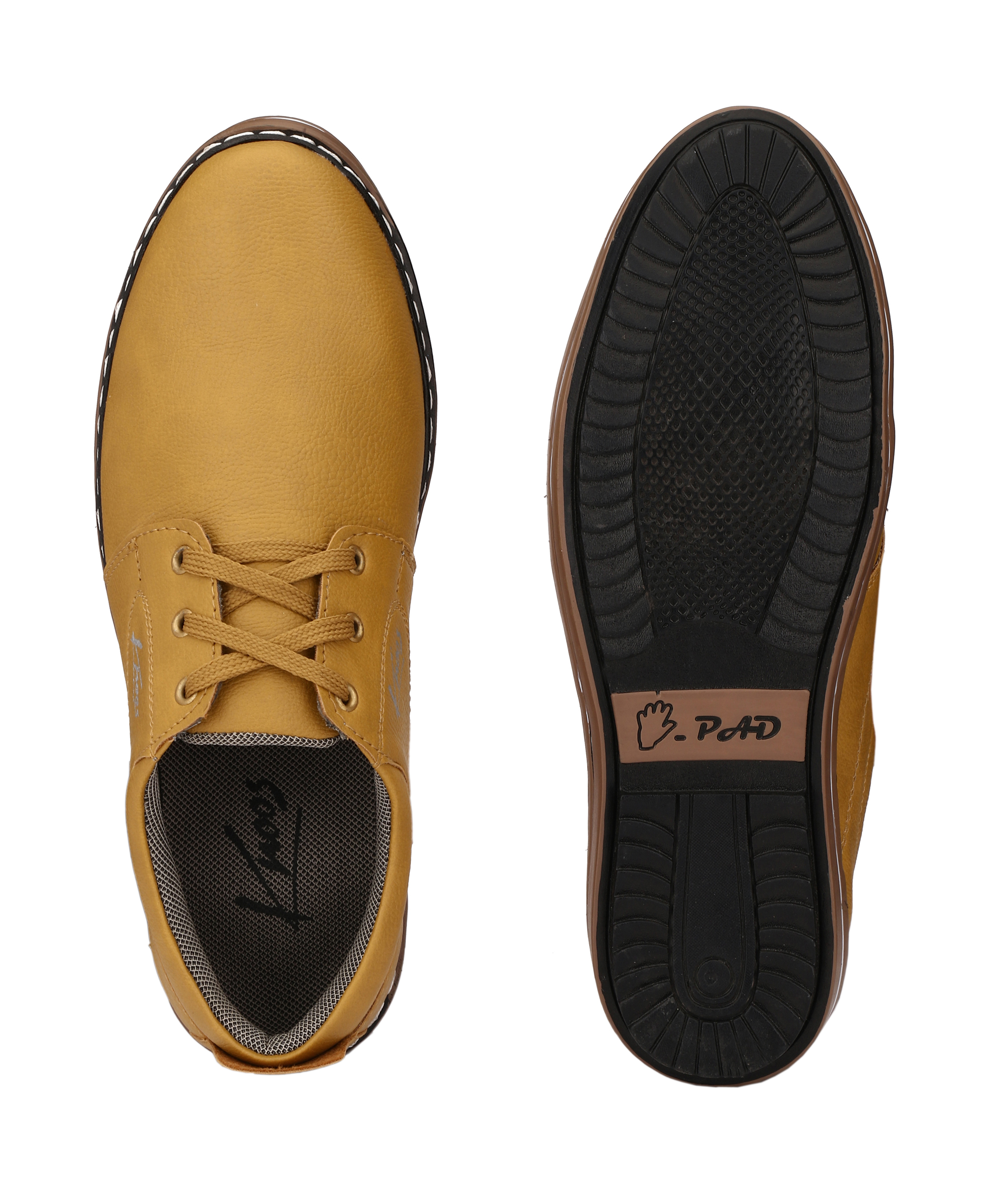 Buy Knoos Men Beige Lace-Up Casual Shoes Online - Get 61% Off