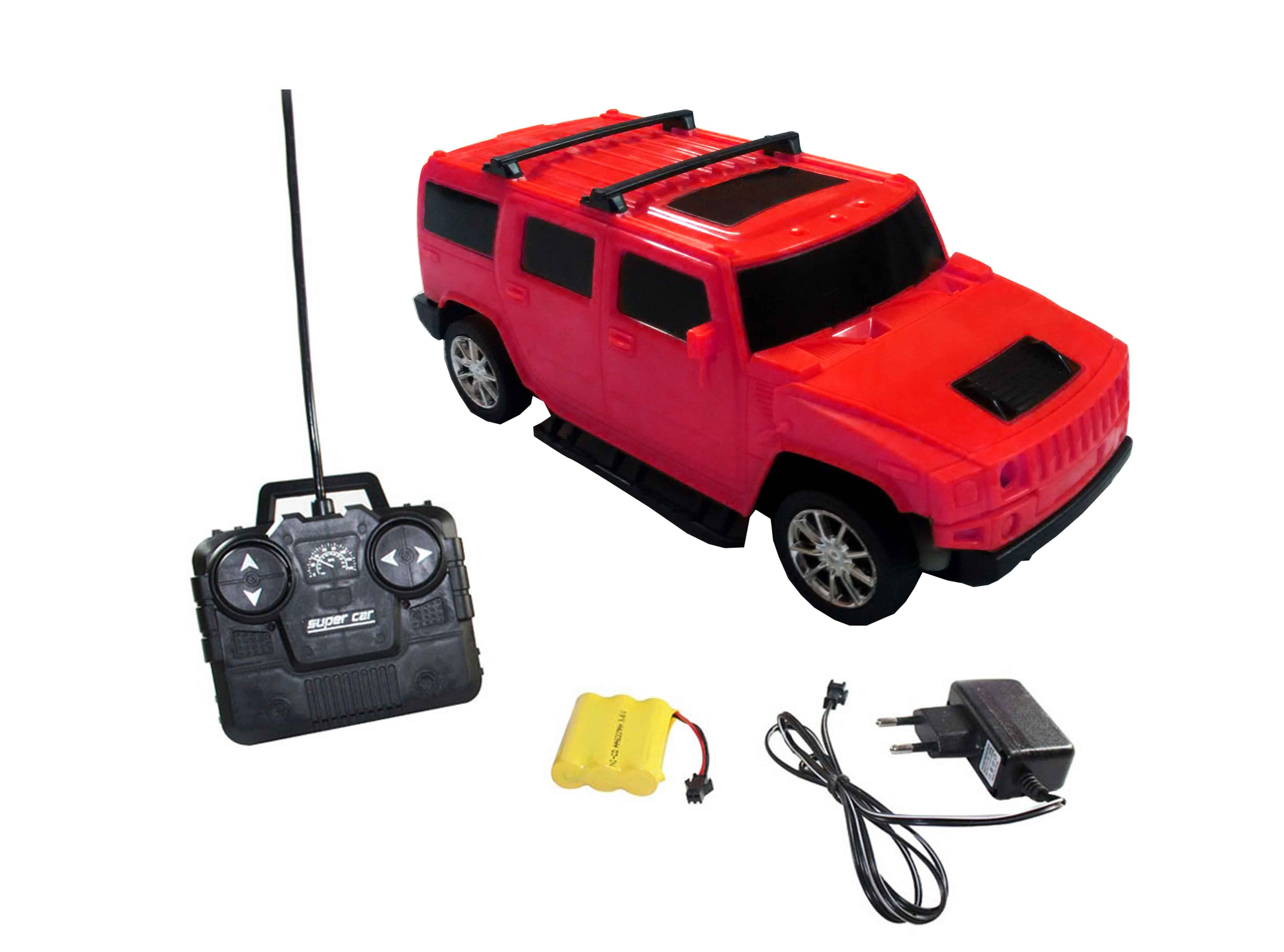 Buy Remote Controlled Rechargeable Hummer Model Car 124 (Red / Yellow