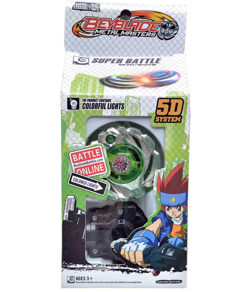 Buy Metal Master Top 5D Beyblade With Light Function Online @ ₹262 from ...