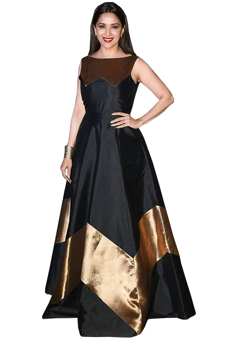 madhuri dixit long frock