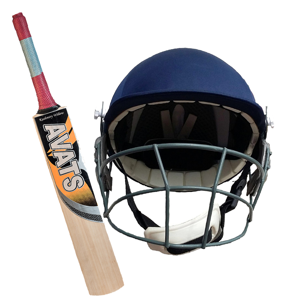 Buy Avats New Cricket Kit Combo Set Of Bat Masoori Helmate Pad Ball