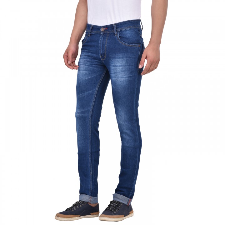 Buy Stylox Men'S Blue Regular Fit Jeans Online @ ₹899 from ShopClues