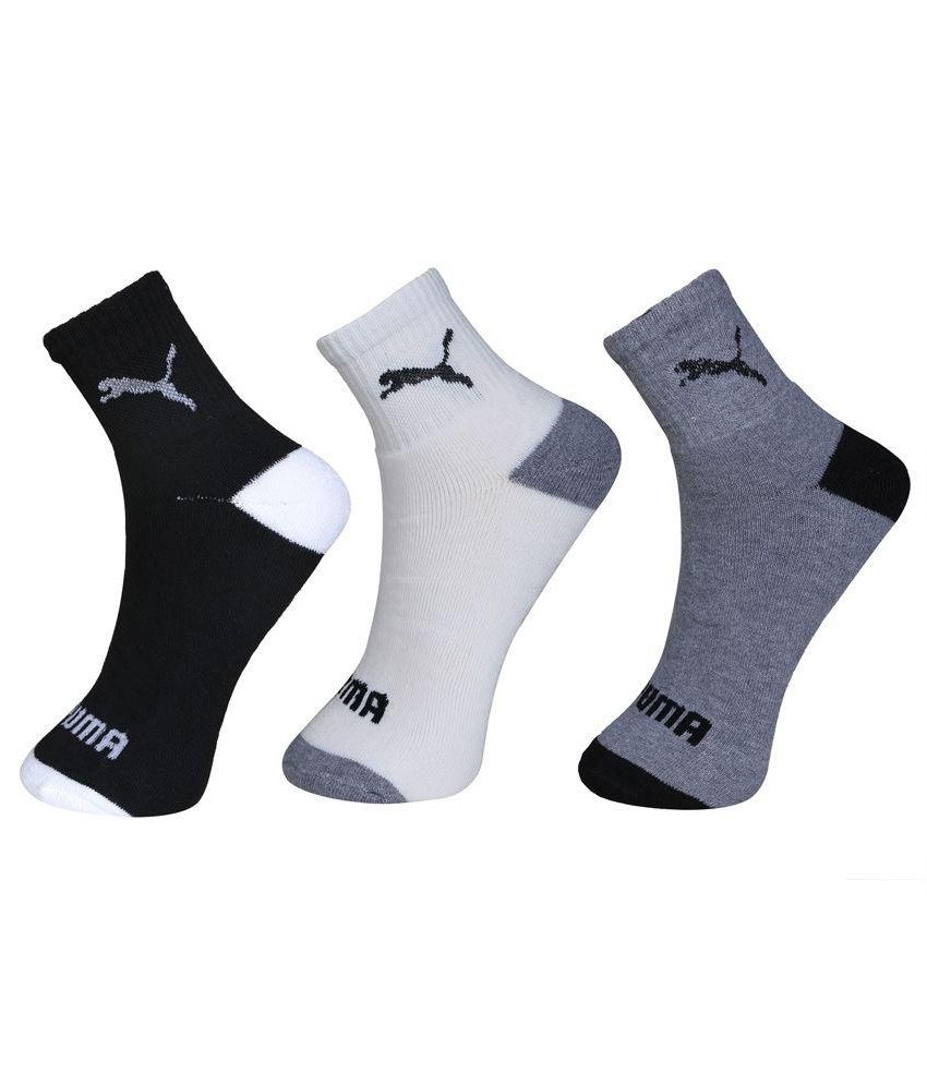 puma calf length socks