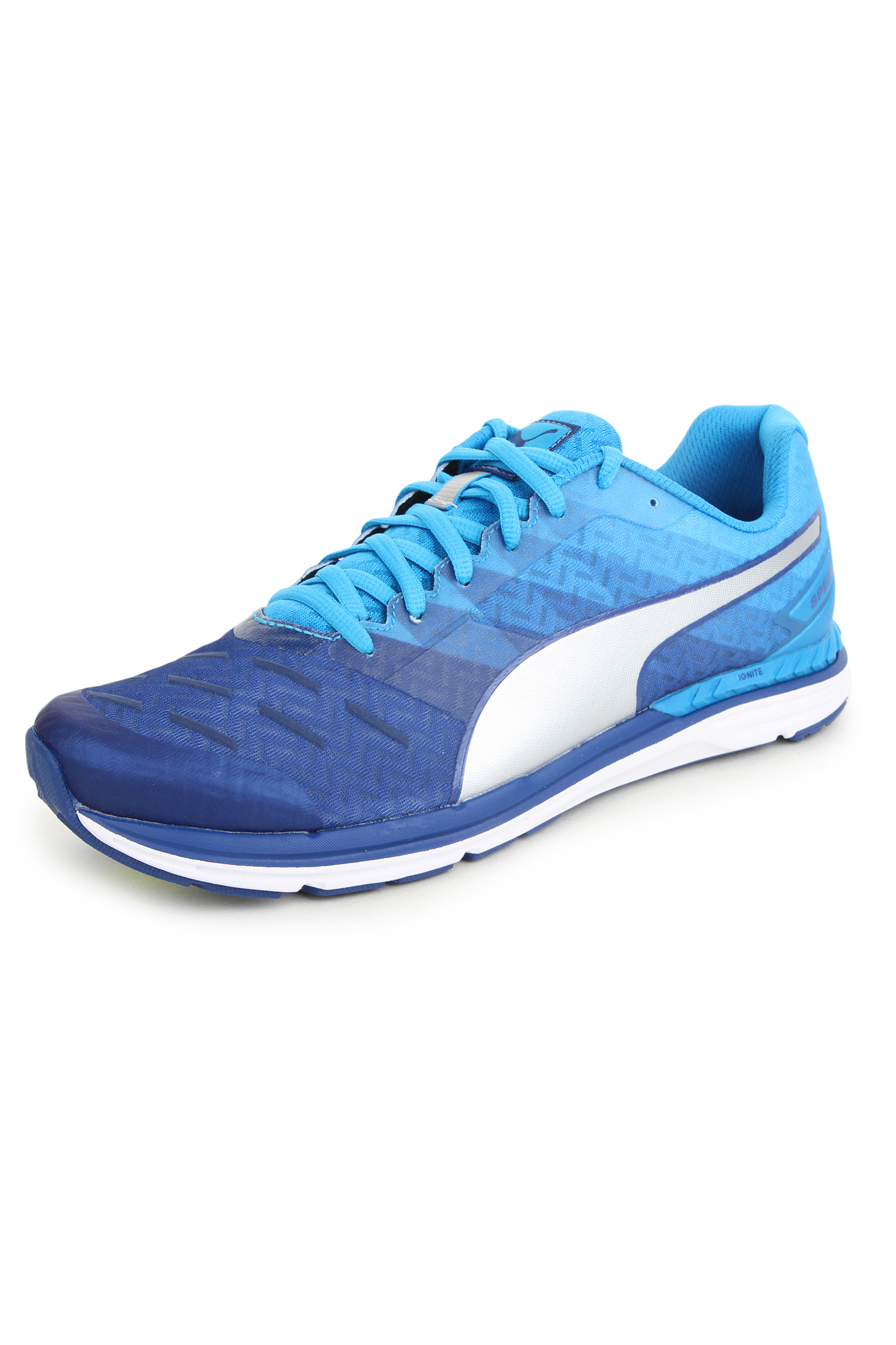 Buy Puma Men'S Speed 300 IGNITE Blue Mesh Running Shoes Online @ ₹8499 ...