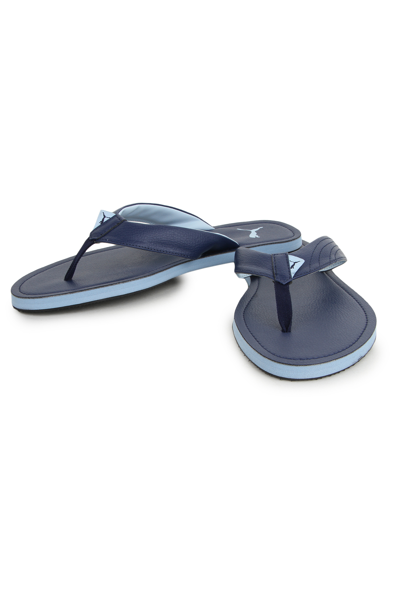 mens blue flip flops