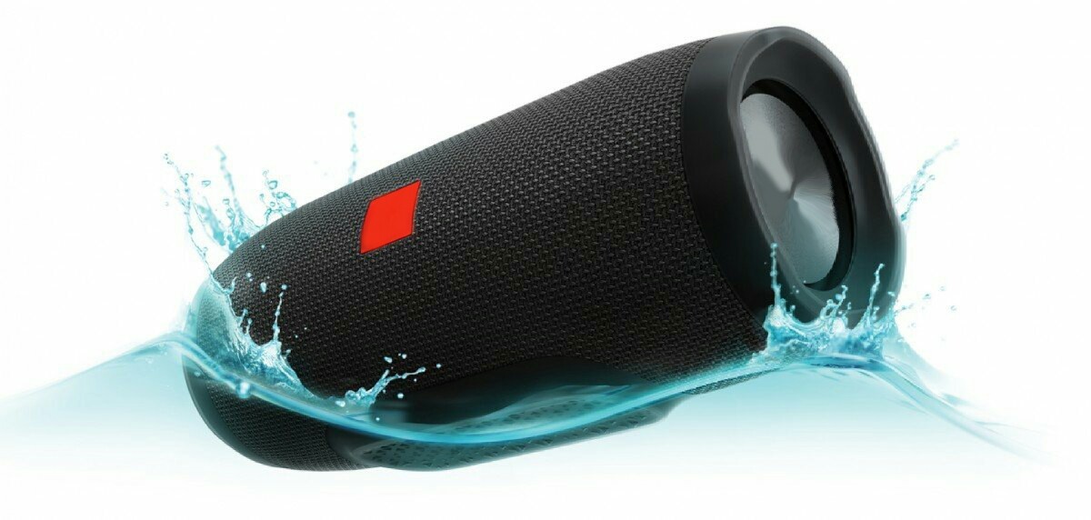 Buy Charge 3 Waterproof Portable Bluetooth Speaker (Black) Online ...