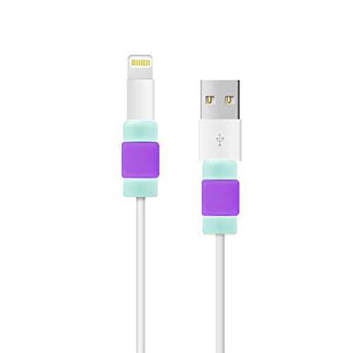 Buy Cable Protector, iPhone Charger Protector Phifo Colorful Data Cable
