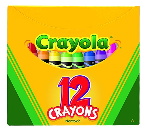 Buy Crayola Non-Toxic Crayon in Tuck Box (12 Pack), 5/16