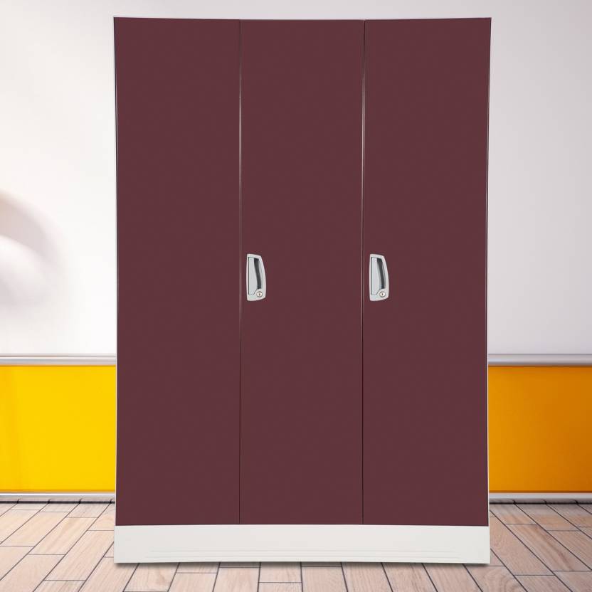 Buy Godrej Almirah slimline 3 door russet Online ₹27065 from ShopClues