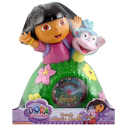 Buy Dora the Explorer Bank Alarm Clock Online @ ₹4022 from ShopClues