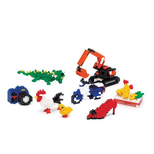nanoblock Colibri' Micro-Costruzioni Serie: Mini, Multicolore, NBC-078