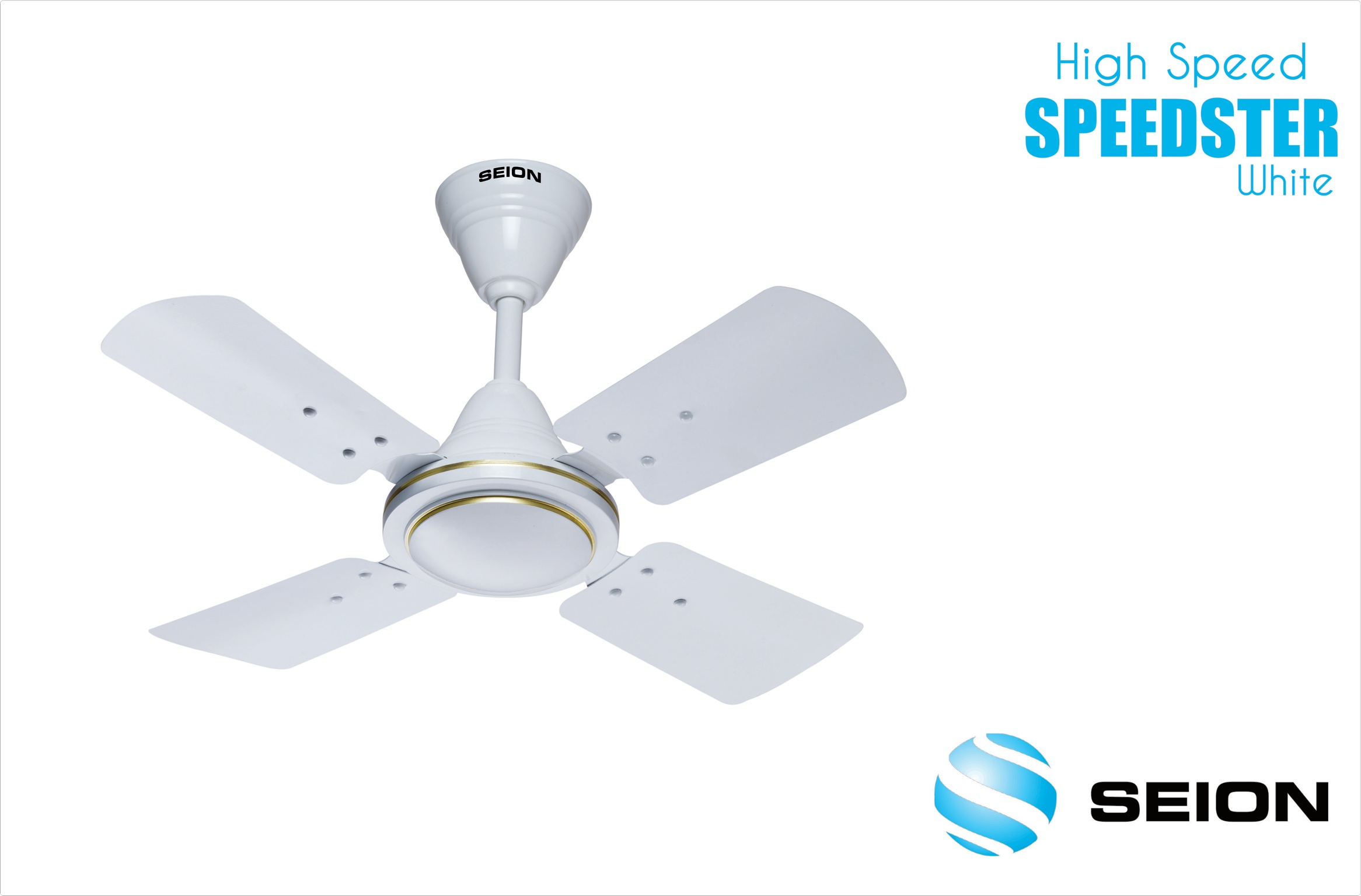 Buy Ceiling Fan Seion Speedster White Online- Shopclues.com