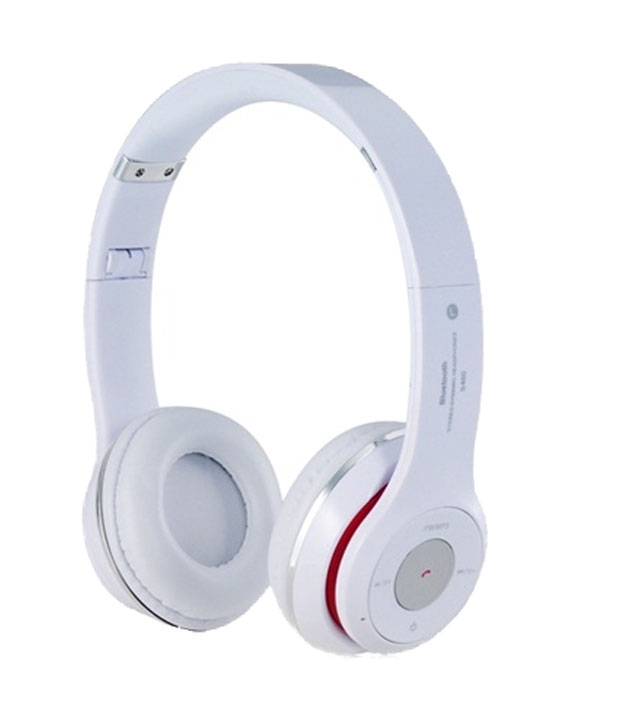 Buy exixa s460 wireless Bluetooth headphone white Online ₹949 from