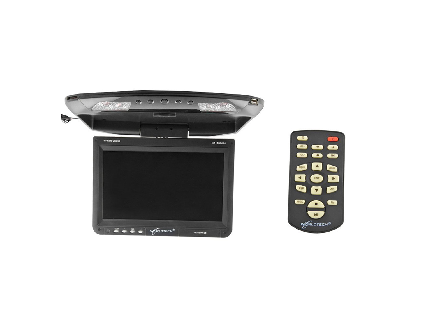 Buy Worldtech 11 Inch WT1080U Car Rooftop Monitor Online ₹4255 from ShopClues