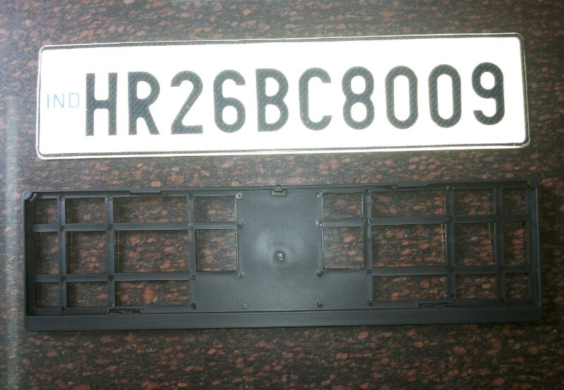 high security number plate frame for car near me