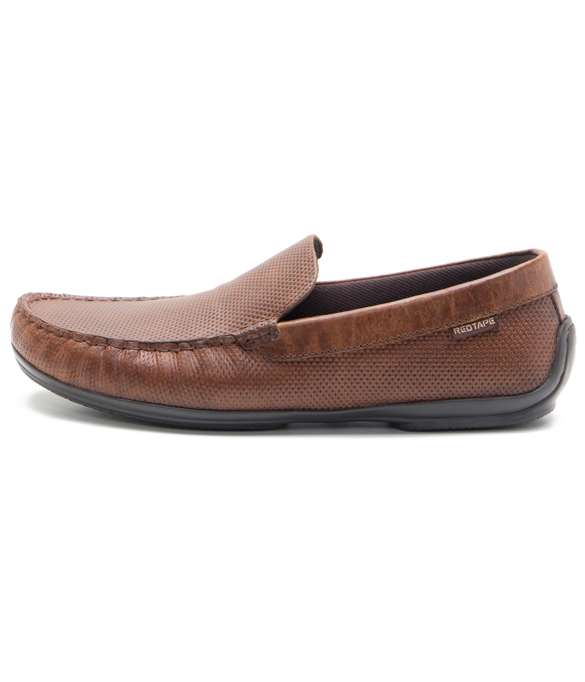 mens tan slip on