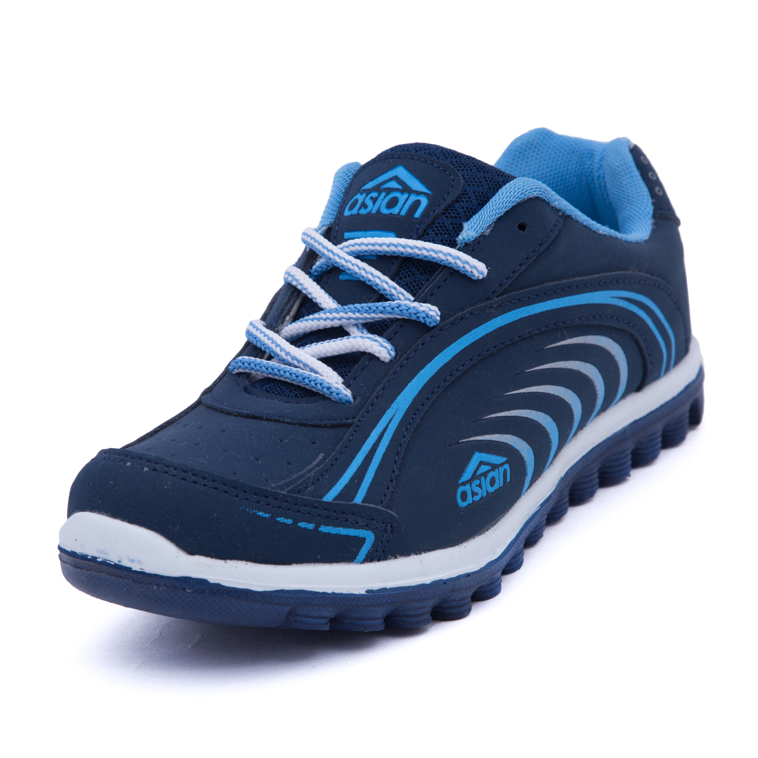 Buy Asian Womens Navy & Sky Blue Sports Shoes Online @ ₹499 from ShopClues